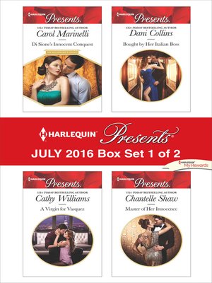 cover image of Harlequin Presents July 2016, Box Set 1 of 2